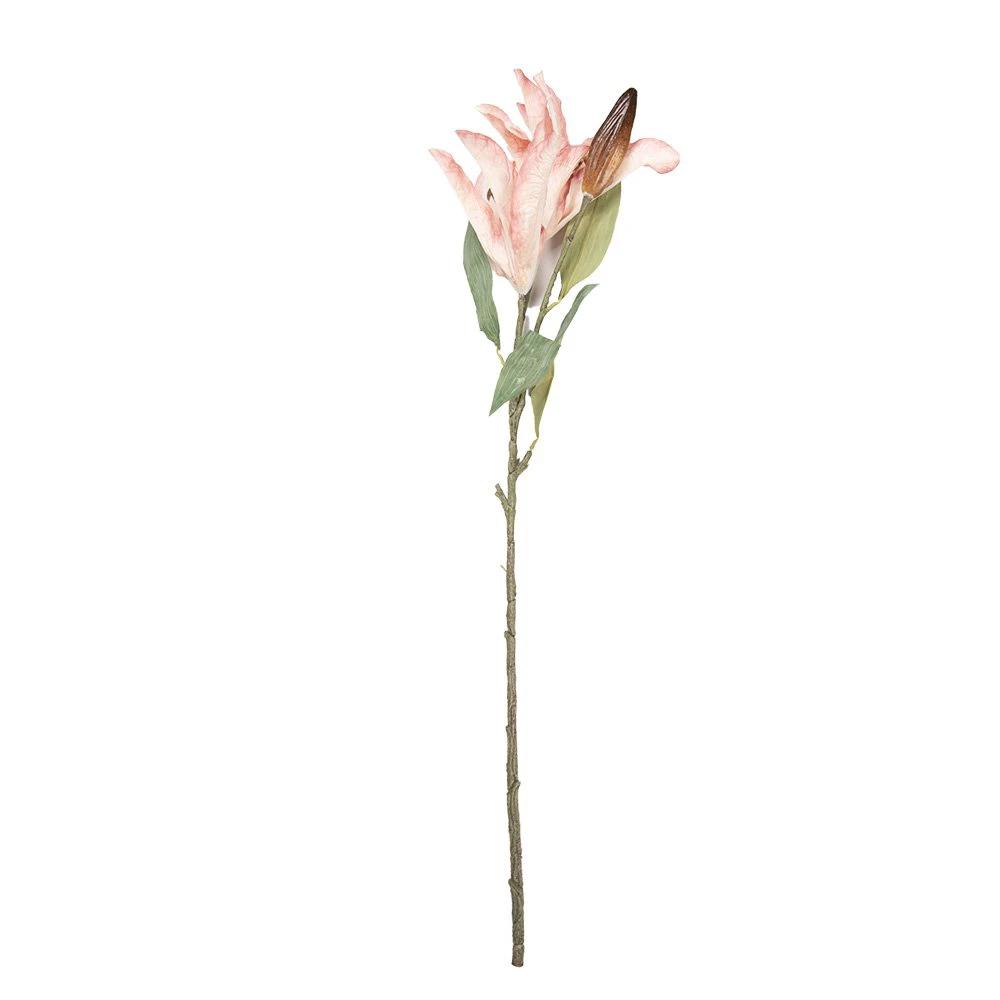 Artificial flower 88 cm Pink Plastic by Clayre & Eef.