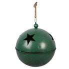 Weihnachtsdekorationsbild Weihnachtskugel Ø 60 / Ø 50 / Ø 40 cm Grün Metall von Clayre & Eef.