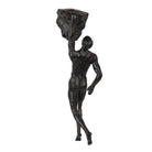 Image man 9x9x32 cm Brown plastic home accessories by Clayre & Eef.