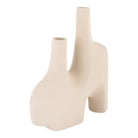 Vase - Sand, Ceramic, 23.5x8x27 cm by EMIRELLE