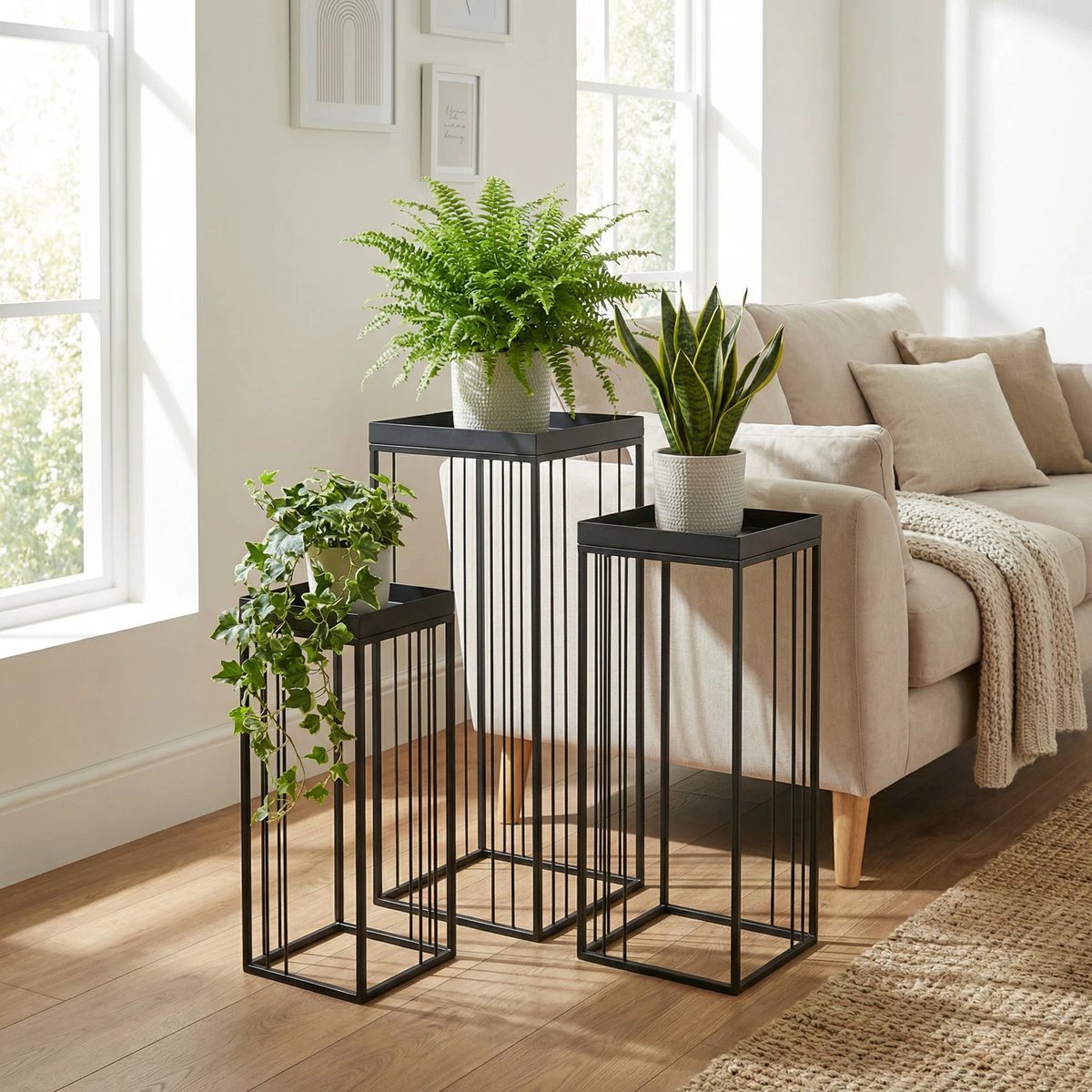 Side table Beth Black by Mica Decorations