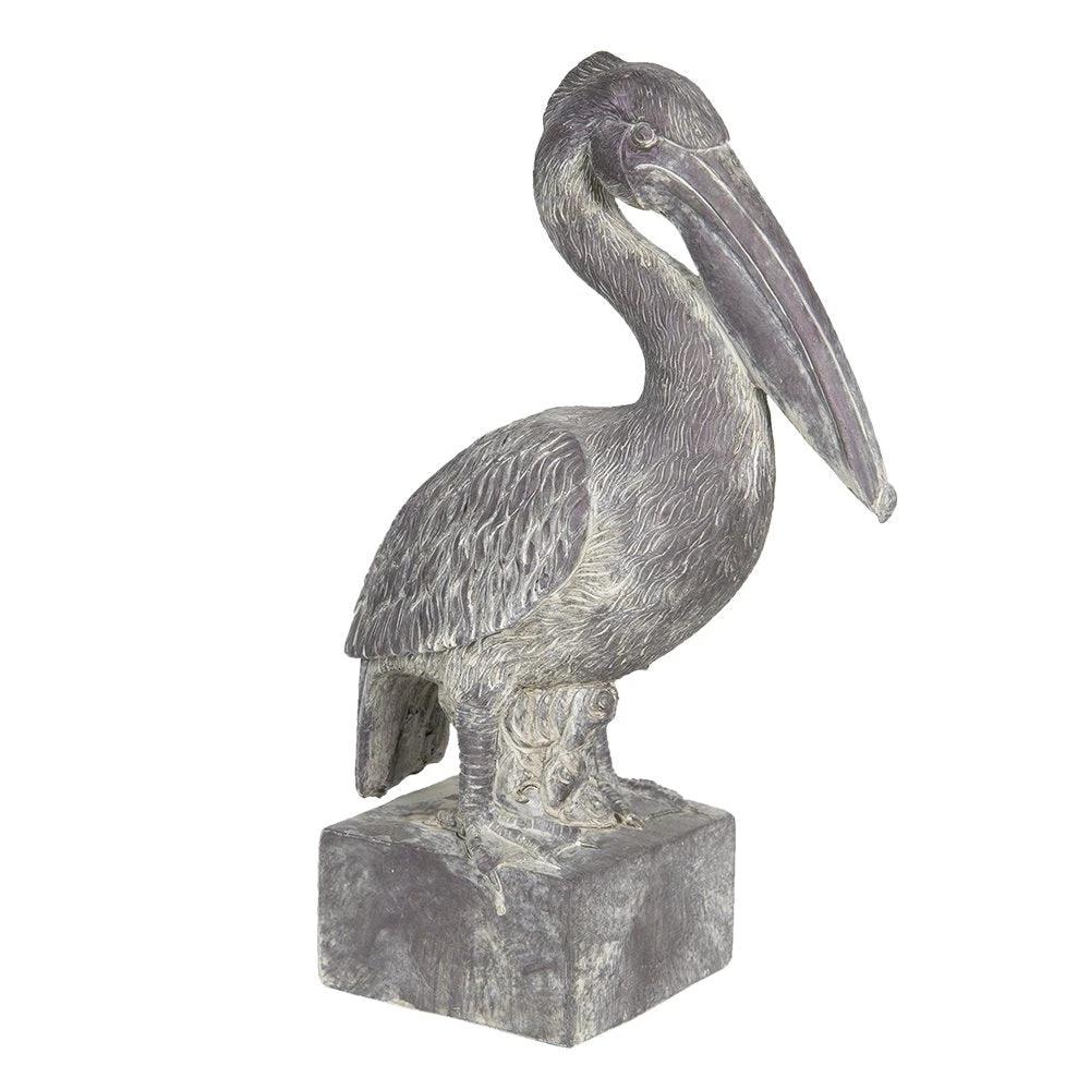 Decoration pelican 23x13x37 cm by Clayre & Eef.
