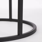Side table set Quinty Black by Mica Decorations