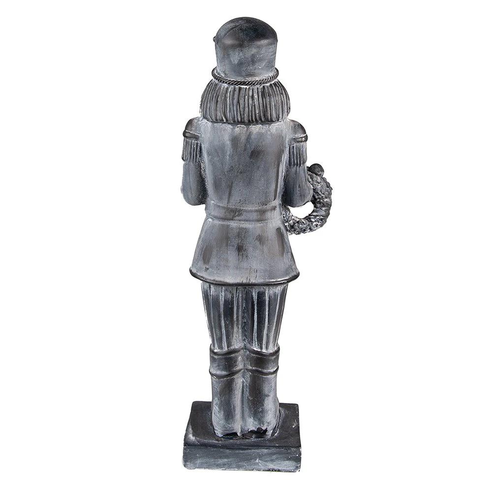 Decoration nutcracker 15x11x47 cm by Clayre & Eef.