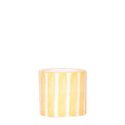 Hummingbird Home | Painted stripe - Yellow - Ø6cm by Kolibri Company