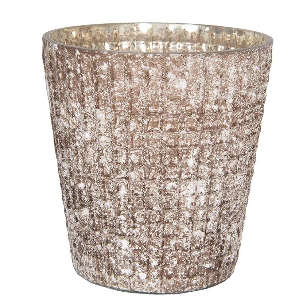 Tealight holder Ø 13x15 cm by Clayre & Eef.