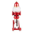 Decoration nutcracker on rocking horse 24x9x30 cm by Clayre & Eef.