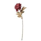 Artificial flower 70 cm red plastic by Clayre & Eef.