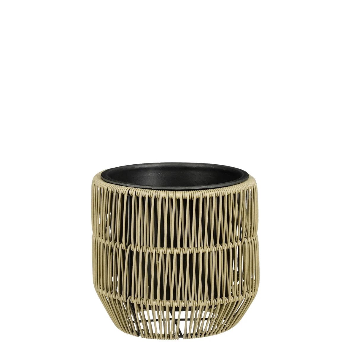 Flowerpot outside Peta Green by Mica Decorations