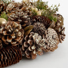 Weihnachtskranz hellbraun von House of Seasons