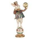 Decoration image rabbit 35 cm white gold -colored plastic by Clayre & Eef.