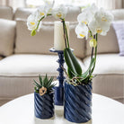 Kolibri Home | Candy sierpot | Hoog - Blue - Ø9cm by Kolibri Company