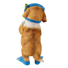 Decoration dog 11x11x23 cm by Clayre & Eef.