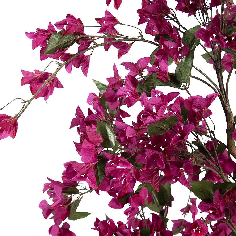 Künstlicher Baum Bougainvillea 100x100x150 cm Rosa Kunststoff von Clayre & Eef.