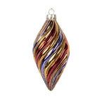 Christmas bauble Ø 6x13 cm multi -colored glass by Clayre & Eef.
