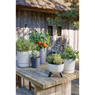Outdoor planter Doppio Beige by Mica Decorations