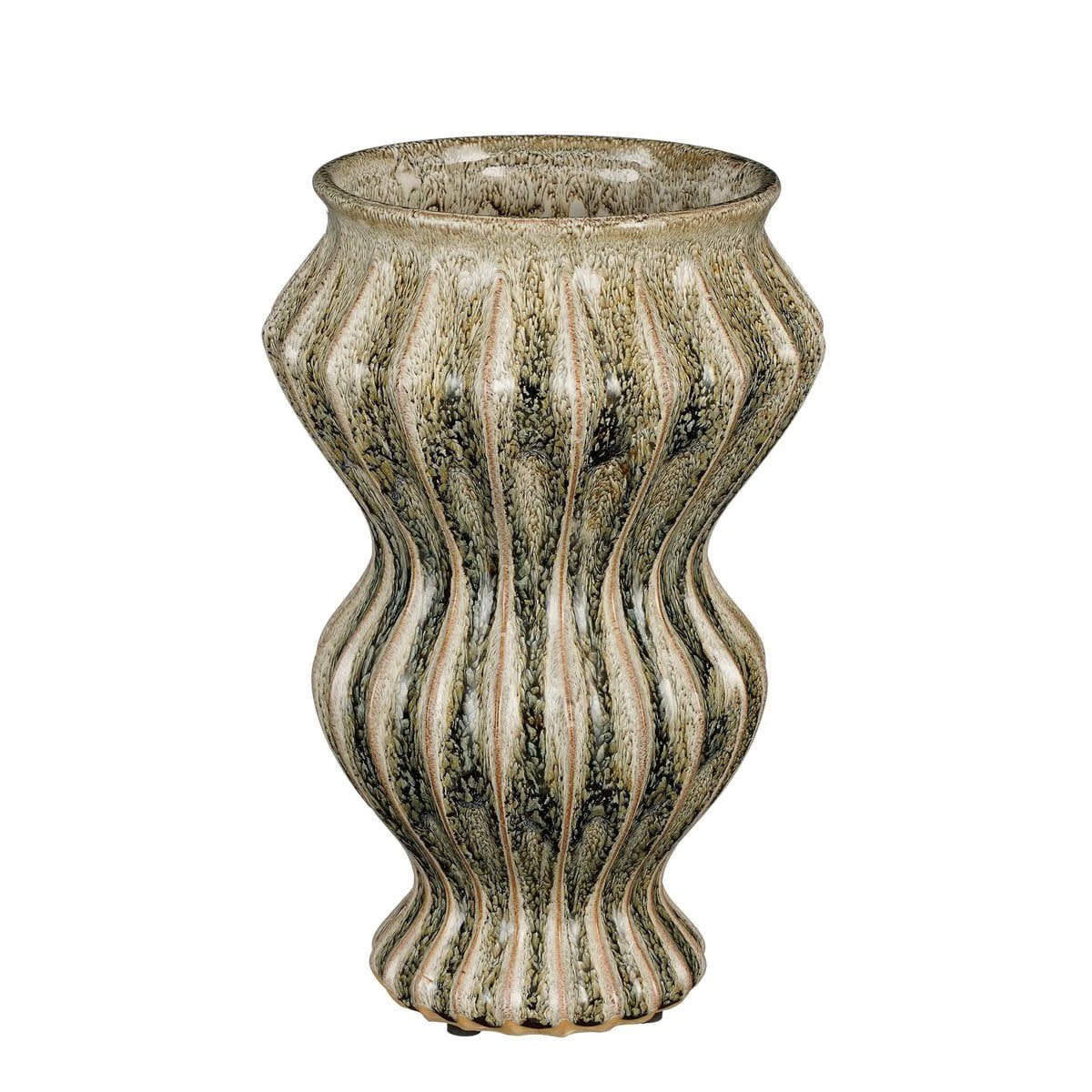 Vase Pippa Green by Mica Decorations
