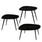 Side table set Jailey Black by Mica Decorations