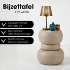 Side table Zea Off-white by Mica Decorations
