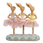 Decoration Statue Rabbit 23x8x25 cm Brown Plastic by Clayre & Eef.