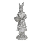 Decoration rabbit 13x12x34 cm by Clayre & Eef.