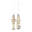 Decorative pendant nutcracker (set of 2) 3x3x10 cm by Clayre & Eef.