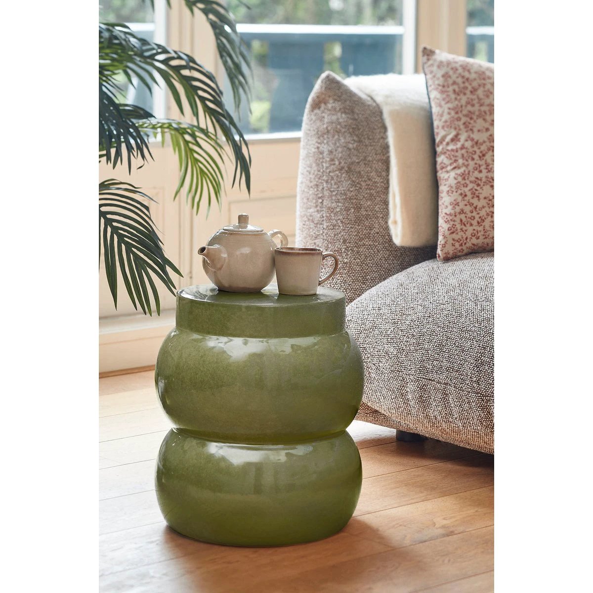 Side table Vendi Dark brown by Mica Decorations