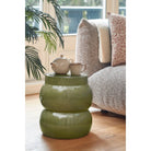 Side table Vendi Dark brown by Mica Decorations