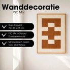 Wall decoration Brown by Mica Decorations