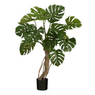 Artificial plant Monstera green by Mica Decorations