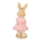 Deko-Statue Hase 9x9x19 cm Beige Kunststoff von Clayre & Eef.