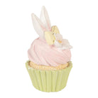 Decoration Image Cake Ø 7x13 cm Pink Plastic by Clayre & Eef.