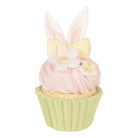 Decoration Image Cake Ø 7x13 cm Pink Plastic by Clayre & Eef.