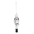 Decoration pendant nutcracker 4x2x15 cm by Clayre & Eef.