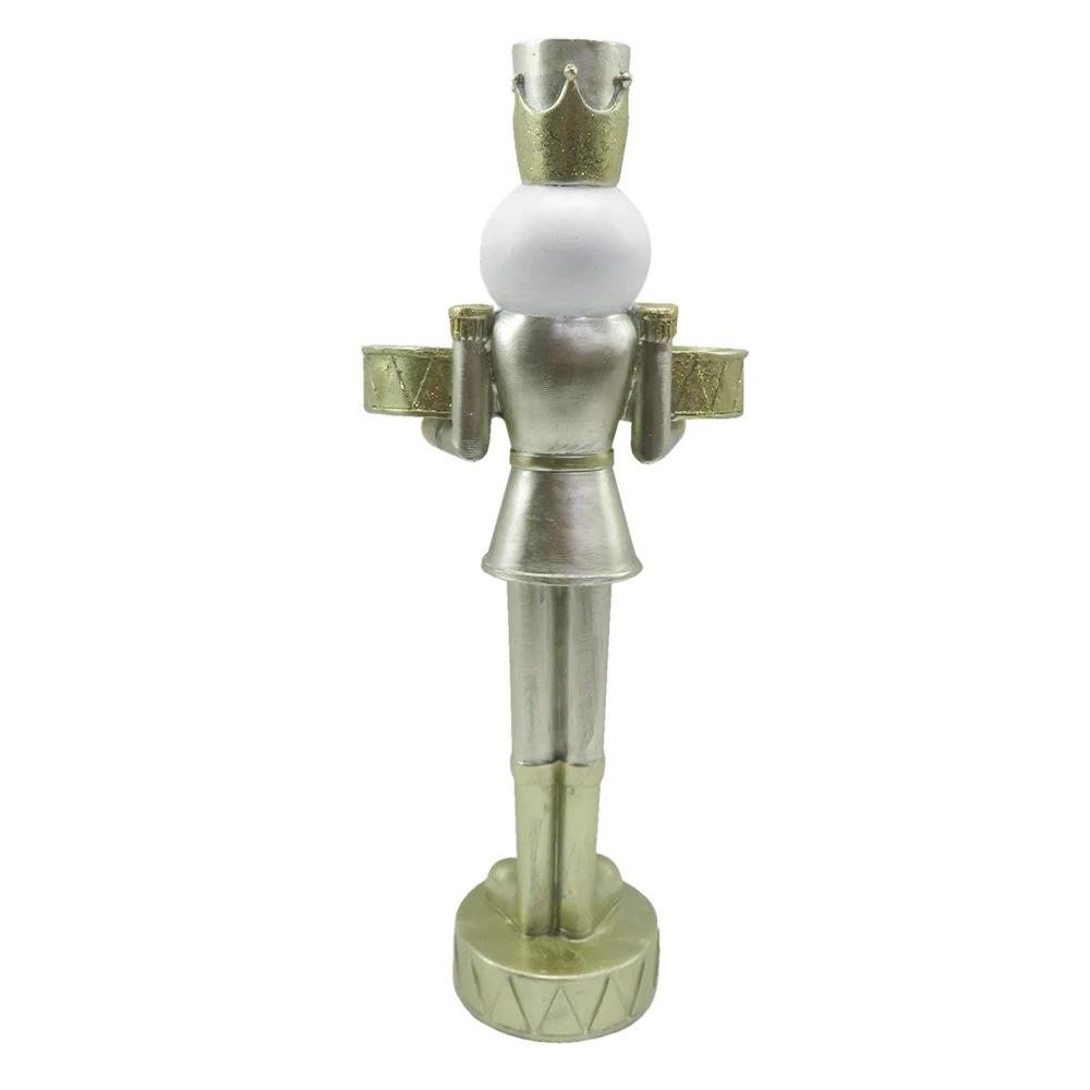 Decoration nutcracker 12x8x28 cm by Clayre & Eef.