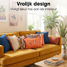Decorative cushion Orange by Mica Decorations