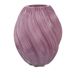 Vase Ø 17x21 cm violettes Glas von Clayre & Eef.