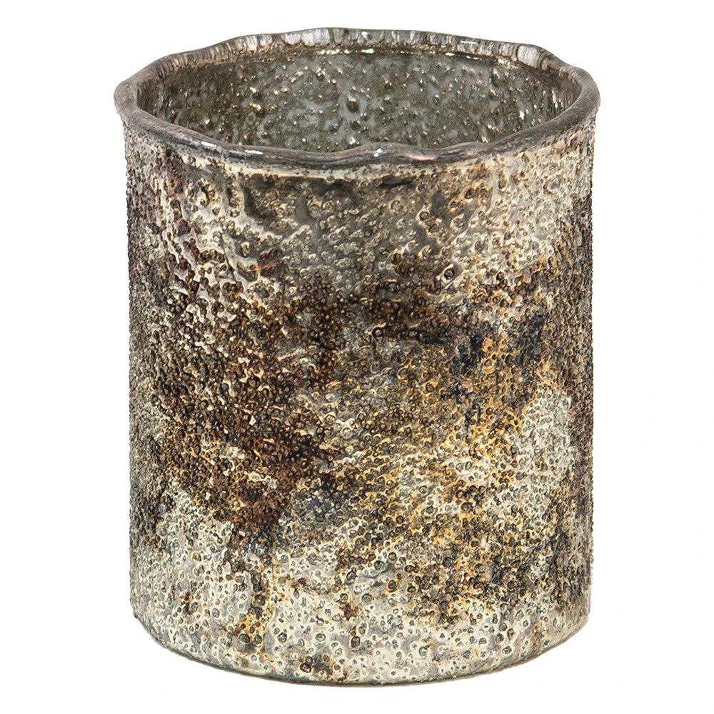 Tealight holder Ø 8x9 cm by Clayre & Eef.