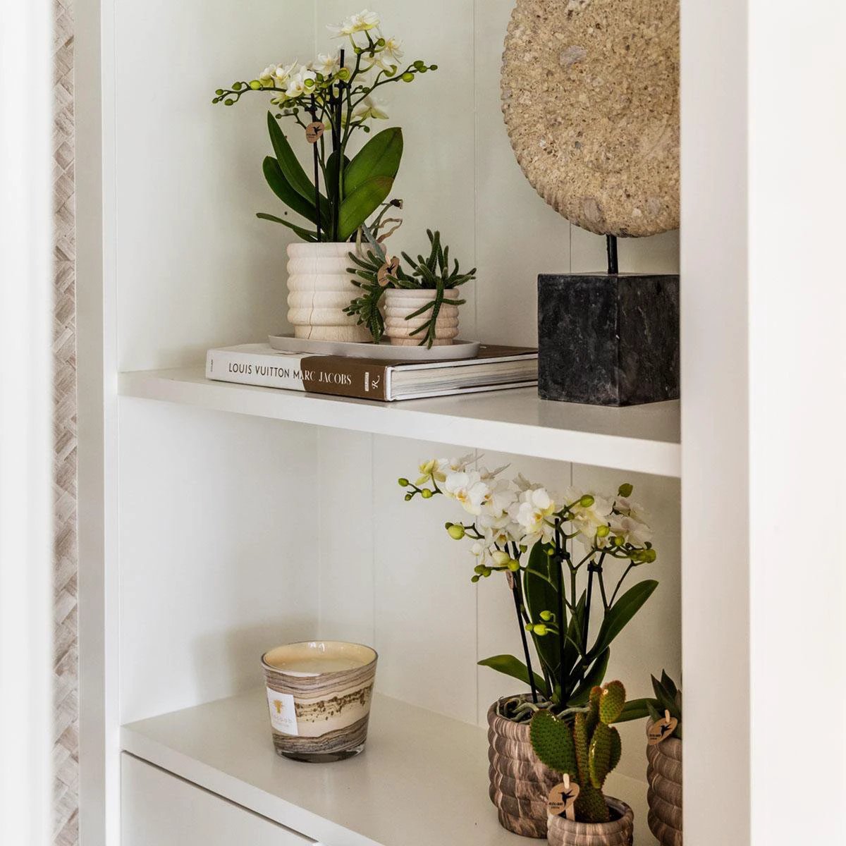 Kolibri Home | Marble pot - Light - Ø6cm by Kolibri Company