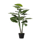 Artificial plant Taro Green by Mica Decorations