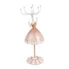 Jewelry standard beige, plastic and metal Ø 7x19 cm by Clayre & Eef.