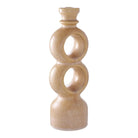 Candle Holder - Brown, Ceramic, 10.7x9.5x30.5 cm by EMIRELLE