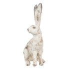 Bild Kaninchen 26 cm Beige Polyresin Osterdekoration von Clayre & Eef.