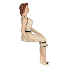 Dekorationsbild Frau 12x10x29 cm beige Kunststoff von Clayre & Eef.