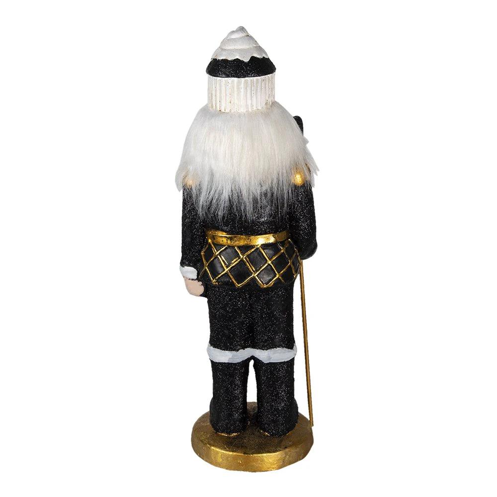 Decoration nutcracker 15x15x50 cm by Clayre & Eef.