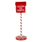 Weihnachtsdekoration Briefkasten Ø 15 × 50 cm rotes Metall von Clayre & Eef.