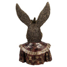 Hasenstatue 40 cm goldfarbenes Polyresin von Clayre & Eef.