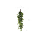 Artificial hanging plant Fittonia Green by Mica Decorations
