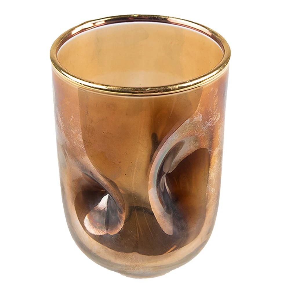 Tealight holder Ø 7x10 cm by Clayre & Eef.