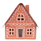 Decoration House with LED 23x18x23 cm/ 3x AAA Brown Metal by Clayre & Eef.